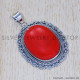 Coral 925 Sterling Silver Pendant (SJWP-357) Coral 925 Sterling Silver Pendant (SJWP-357)