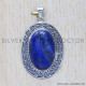 Lapis Lazuli 925 Sterling Silver Pendant (SJWP-359) Lapis Lazuli 925 Sterling Silver Pendant (SJWP-359)