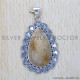 Golden Rutile 925 Sterling Silver Pendant (SJWP-361) Golden Rutile 925 Sterling Silver Pendant (SJWP-361)