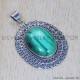 Malachite 925 Sterling Silver Pendant (SJWP-365) Malachite 925 Sterling Silver Pendant (SJWP-365)