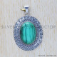 Malachite 925 Sterling Silver Pendant (SJWP-365) Malachite 925 Sterling Silver Pendant (SJWP-365)