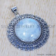 Rainbow Moonstone 925 Sterling Silver Pendant (SJWP-366)