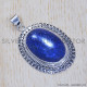 Lapis Lazuli 925 Sterling Silver Pendant (SJWP-372) Lapis Lazuli 925 Sterling Silver Pendant (SJWP-372)
