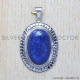 Lapis Lazuli 925 Sterling Silver Pendant (SJWP-372) Lapis Lazuli 925 Sterling Silver Pendant (SJWP-372)