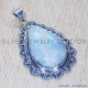 Rainbow Moonstone 925 Sterling Silver Pendant (SJWP-375) Rainbow Moonstone 925 Sterling Silver Pendant (SJWP-375)
