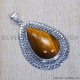 Tiger Eye 925 Sterling Silver Pendant (SJWP-379) Tiger Eye 925 Sterling Silver Pendant (SJWP-379)