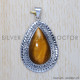 Tiger Eye 925 Sterling Silver Pendant (SJWP-379) Tiger Eye 925 Sterling Silver Pendant (SJWP-379)