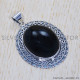 Black Onyx 925 Sterling Silver Pendant (SJWP-381) Black Onyx 925 Sterling Silver Pendant (SJWP-381)