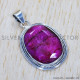 Ruby 925 Sterling Silver Pendant (SJWP-392) Ruby 925 Sterling Silver Pendant (SJWP-392)