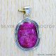 Ruby 925 Sterling Silver Pendant (SJWP-392) Ruby 925 Sterling Silver Pendant (SJWP-392)