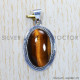 Tiger Eye 925 Sterling Silver Pendant (SJWP-396) Tiger Eye 925 Sterling Silver Pendant (SJWP-396)