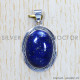 Lapis Lazuli 925 Sterling Silver Pendant (SJWP-397) Lapis Lazuli 925 Sterling Silver Pendant (SJWP-397)