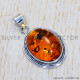 Amber 925 Sterling Silver Pendant (SJWP-400) Amber 925 Sterling Silver Pendant (SJWP-400)