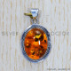 Amber 925 Sterling Silver Pendant (SJWP-400) Amber 925 Sterling Silver Pendant (SJWP-400)
