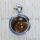 Smoky Quartz 925 Sterling Silver Pendant (SJWP-402)
