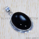 Black Onyx 925 Sterling Silver Pendant (SJWP-403) Black Onyx 925 Sterling Silver Pendant (SJWP-403)