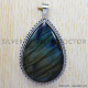 Labradorite 925 Sterling Silver Pendant (SJWP-41) Labradorite 925 Sterling Silver Pendant (SJWP-41)