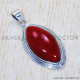 Coral 925 Sterling Silver Pendant (SJWP-412)