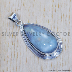 Rainbow Moonstone 925 Sterling Silver Pendant (SJWP-417)
