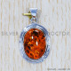 Amber 925 Sterling Silver Pendant (SJWP-424) Amber 925 Sterling Silver Pendant (SJWP-424)