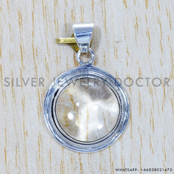 Crystal 925 Sterling Silver Pendant (SJWP-426)