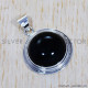 Black Onyx 925 Sterling Silver Pendant (SJWP-427) Black Onyx 925 Sterling Silver Pendant (SJWP-427)