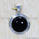 Black Onyx 925 Sterling Silver Pendant (SJWP-427) Black Onyx 925 Sterling Silver Pendant (SJWP-427)