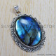 Labradorite 925 Sterling Silver Pendant (SJWP-43) Labradorite 925 Sterling Silver Pendant (SJWP-43)