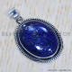Lapis Lazuli 925 Sterling Silver Pendant (SJWP-433) Lapis Lazuli 925 Sterling Silver Pendant (SJWP-433)