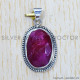 Ruby 925 Sterling Silver Pendant (SJWP-439) Ruby 925 Sterling Silver Pendant (SJWP-439)