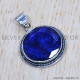 Sapphire 925 Sterling Silver Pendant (SJWP-456) Sapphire 925 Sterling Silver Pendant (SJWP-456)