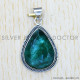 Emerald 925 Sterling Silver Pendant (SJWP-457) Emerald 925 Sterling Silver Pendant (SJWP-457)