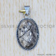 Black Rutile 925 Sterling Silver Pendant (SJWP-459) Black Rutile 925 Sterling Silver Pendant (SJWP-459)