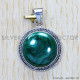 Malachite 925 Sterling Silver Pendant (SJWP-463) Malachite 925 Sterling Silver Pendant (SJWP-463)