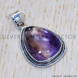 Ametrine 925 Sterling Silver Pendant (SJWP-464) Ametrine 925 Sterling Silver Pendant (SJWP-464)