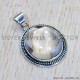 Crystal 925 Sterling Silver Pendant (SJWP-476) Crystal 925 Sterling Silver Pendant (SJWP-476)