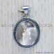 Crystal 925 Sterling Silver Pendant (SJWP-476) Crystal 925 Sterling Silver Pendant (SJWP-476)