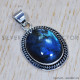 Labradorite 925 Sterling Silver Pendant (SJWP-477) Labradorite 925 Sterling Silver Pendant (SJWP-477)