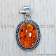 Amber 925 Sterling Silver Pendant (SJWP-487) Amber 925 Sterling Silver Pendant (SJWP-487)