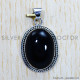 Black Onyx 925 Sterling Silver Pendant (SJWP-489) Black Onyx 925 Sterling Silver Pendant (SJWP-489)