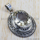 Citrine 925 Sterling Silver Pendant (SJWP-50) Citrine 925 Sterling Silver Pendant (SJWP-50)