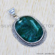 Emerald 925 Sterling Silver Pendant (SJWP-501) Emerald 925 Sterling Silver Pendant (SJWP-501)
