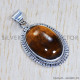 Tiger Eye 925 Sterling Silver Pendant (SJWP-508) Tiger Eye 925 Sterling Silver Pendant (SJWP-508)