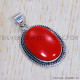 Coral 925 Sterling Silver Pendant (SJWP-512) Coral 925 Sterling Silver Pendant (SJWP-512)