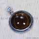 Smoky Quartz 925 Sterling Silver Pendant (SJWP-517) Smoky Quartz 925 Sterling Silver Pendant (SJWP-517)