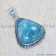Aquamarine 925 Sterling Silver Pendant (SJWP-521) Aquamarine 925 Sterling Silver Pendant (SJWP-521)