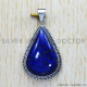 Lapis Lazuli 925 Sterling Silver Pendant (SJWP-522) Lapis Lazuli 925 Sterling Silver Pendant (SJWP-522)