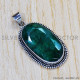 Emerald 925 Sterling Silver Pendant (SJWP-523) Emerald 925 Sterling Silver Pendant (SJWP-523)