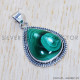 Malachite 925 Sterling Silver Pendant (SJWP-531) Malachite 925 Sterling Silver Pendant (SJWP-531)