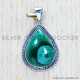 Malachite 925 Sterling Silver Pendant (SJWP-531) Malachite 925 Sterling Silver Pendant (SJWP-531)